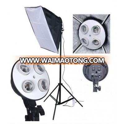 4 holders tricolor studio lighting equipment